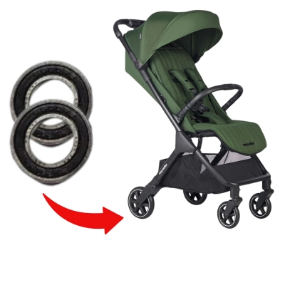 Naprawa kółek tylnych Easywalker – Komplet łożysk na 2 koła | Wysyłka 24h